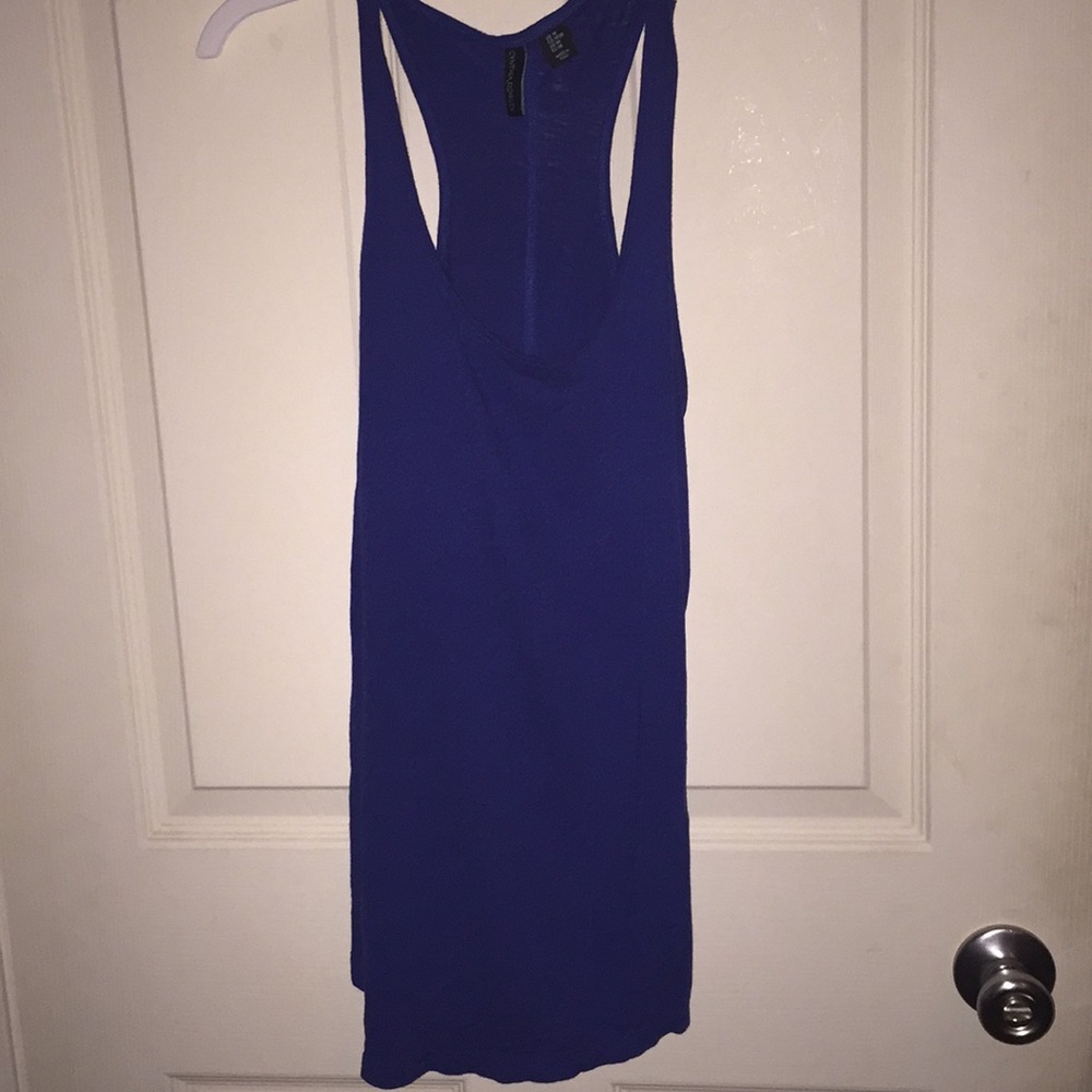 Royal blue tank top